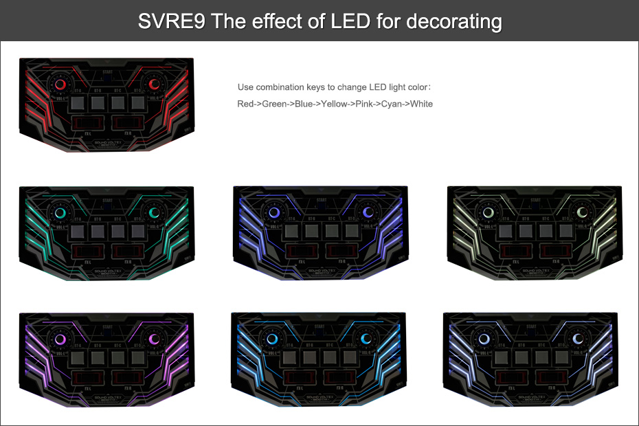SVRE9 SoundVoltex Controller | Beatmania IIDX | BEMANI Controller