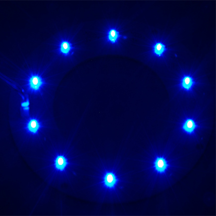 LEDリングライト(青)